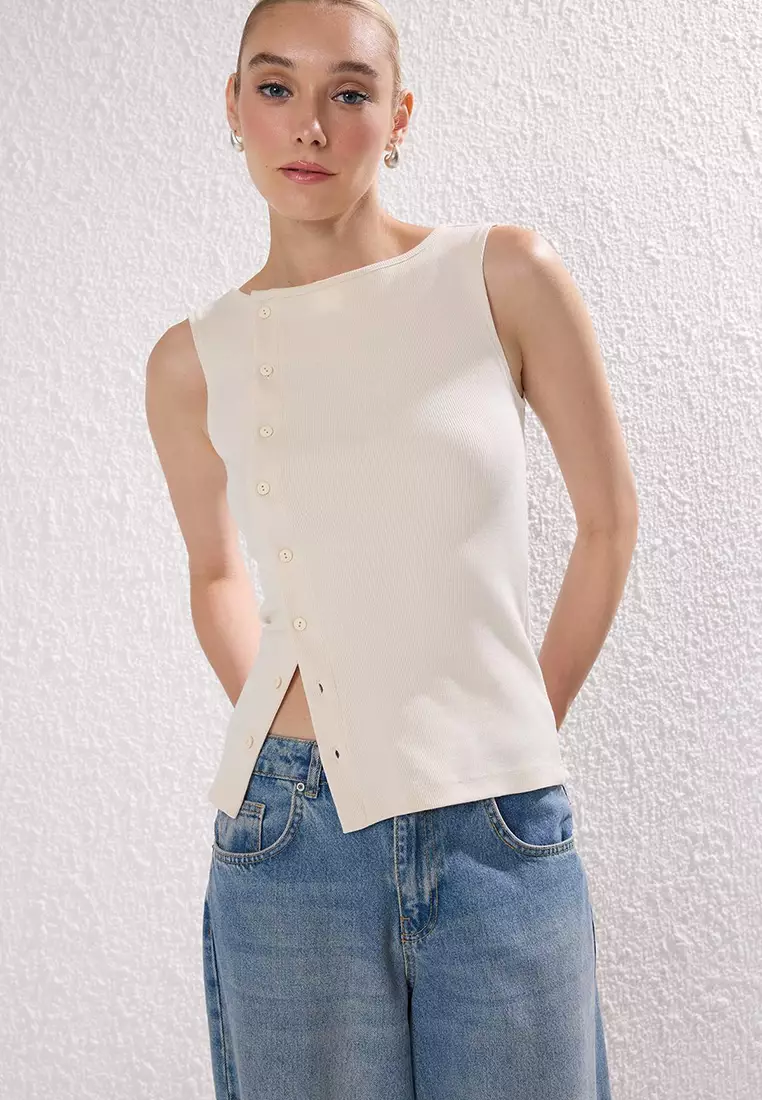 Stone Knitted Blouse Twoss25Bz00394