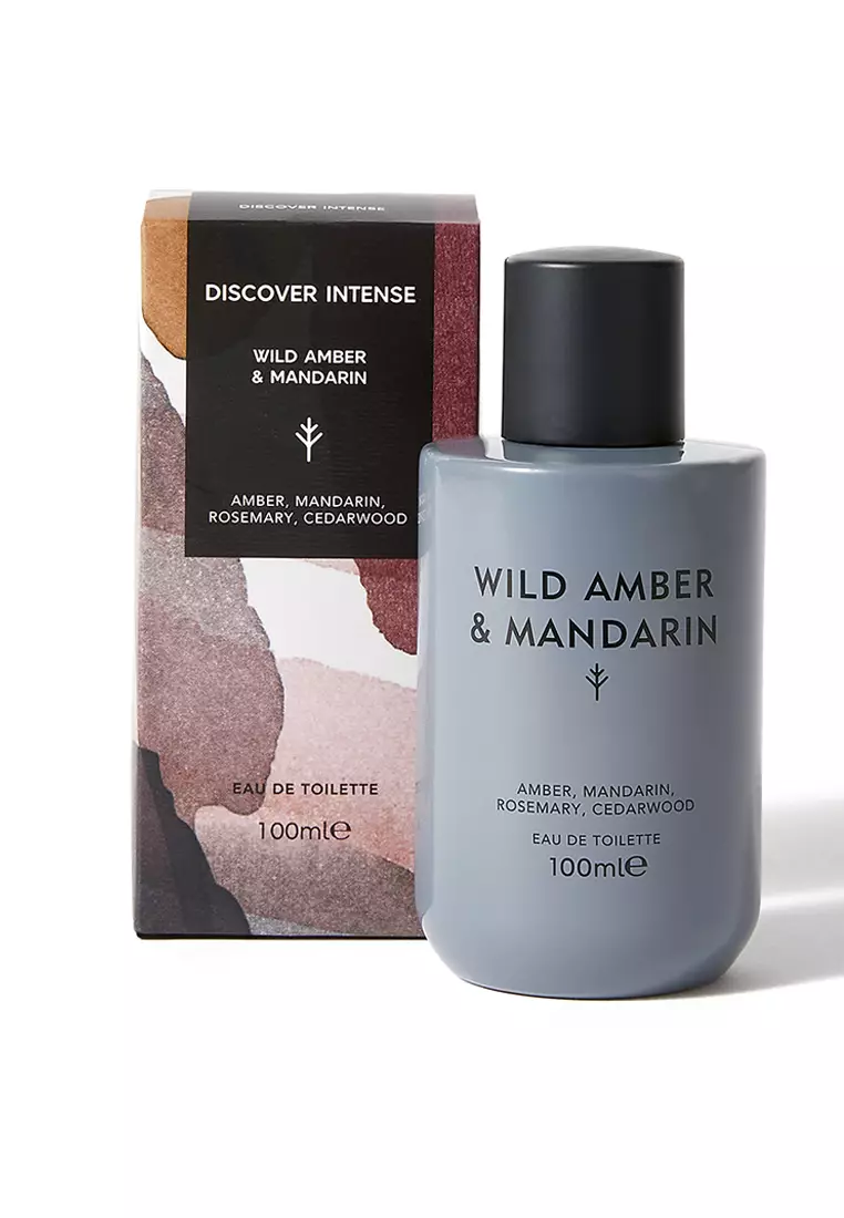 Discover Intense Wild Amber & Mandarin Eau de Toilette 100ml - Febuary 2027