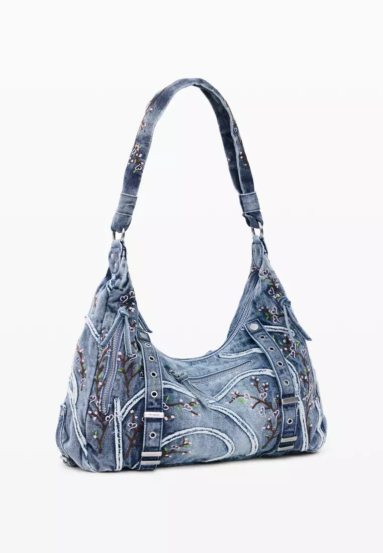 DENIM SHOULDER BAG