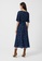 French Connection multi Belle Verona Midi Dress 3CAD6AA974B2A5GS_3