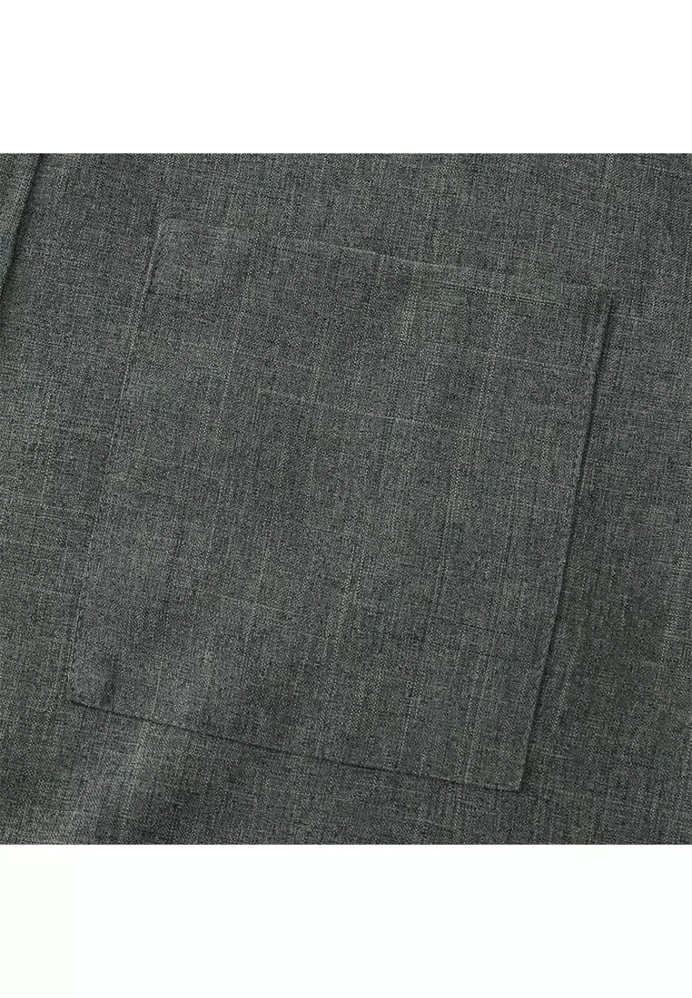 Cotton Linen Solid Color Shirt YL-C85