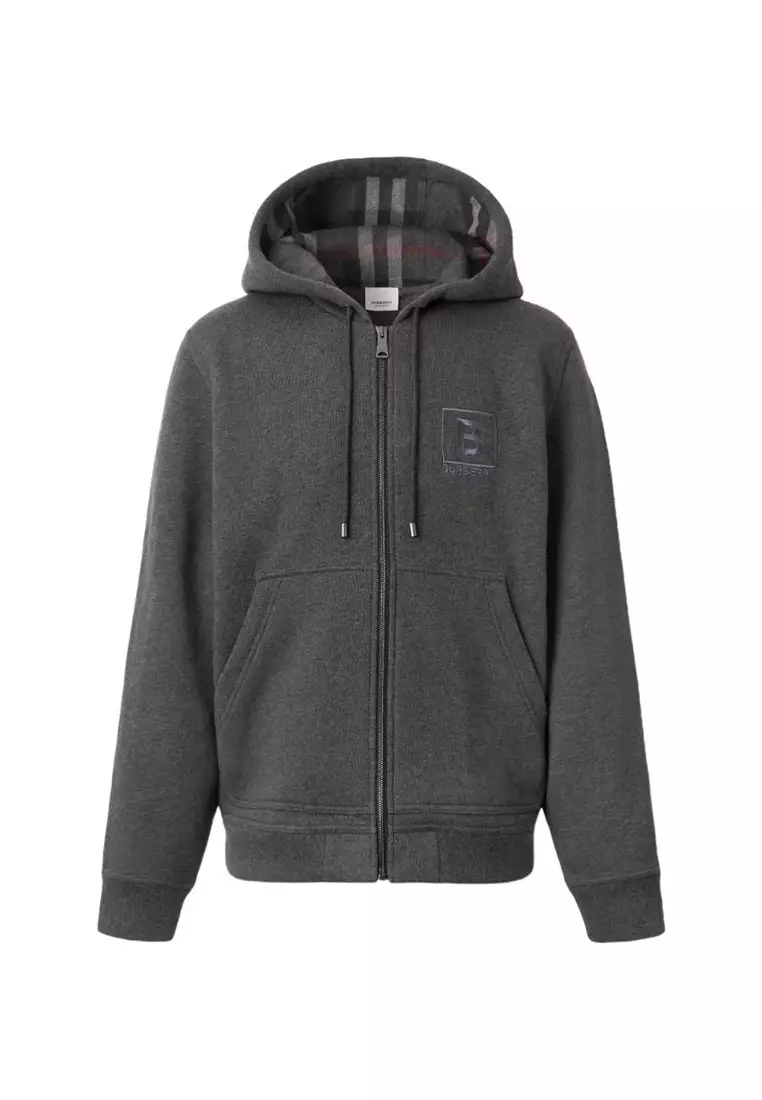 Burberry zip store hoodie men's