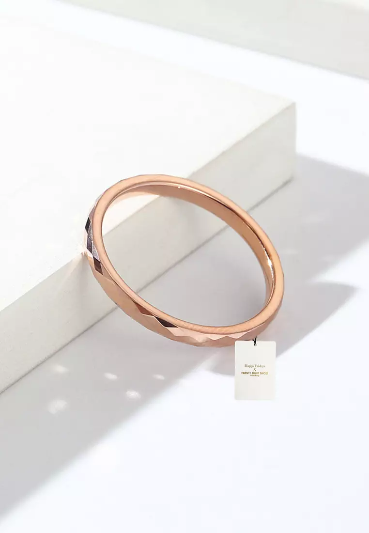 Rhombus Tungsten Carbide Ring JW QF-041