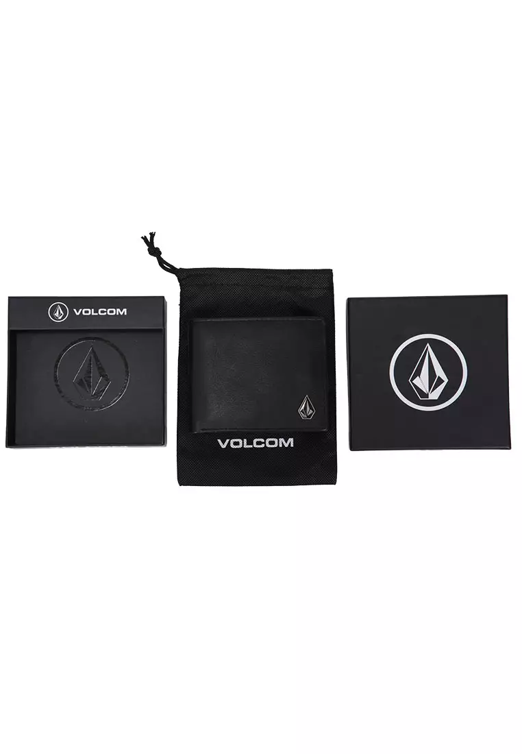 MLW SINGLE STONE LEATHER WALLET BLACK