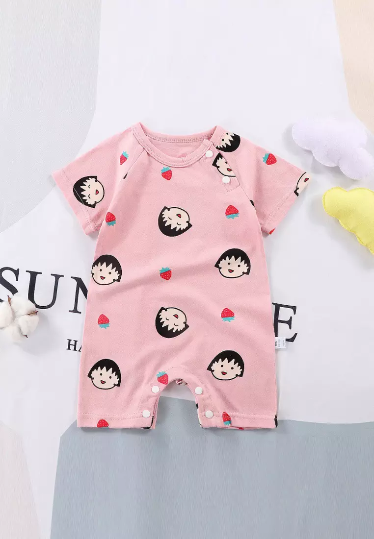 Jual WAKAKIDS Jumpsuit Bayi Jumper Pendek Anak Perempuan Romper
