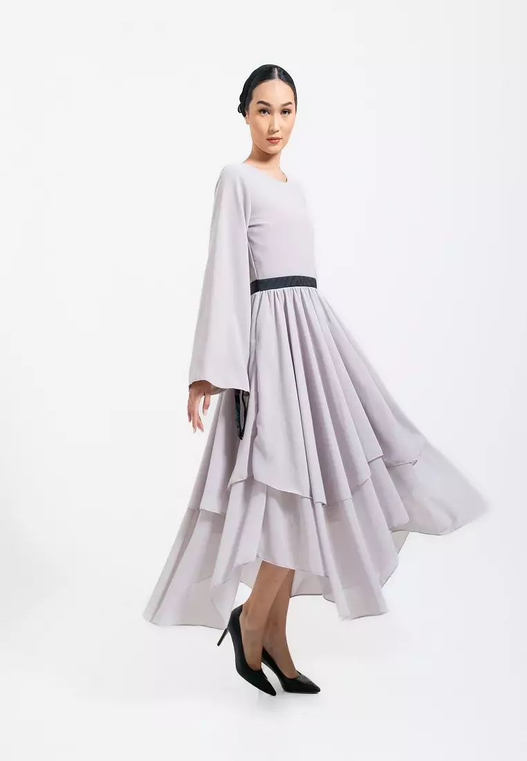 Gantari Dress Light Grey