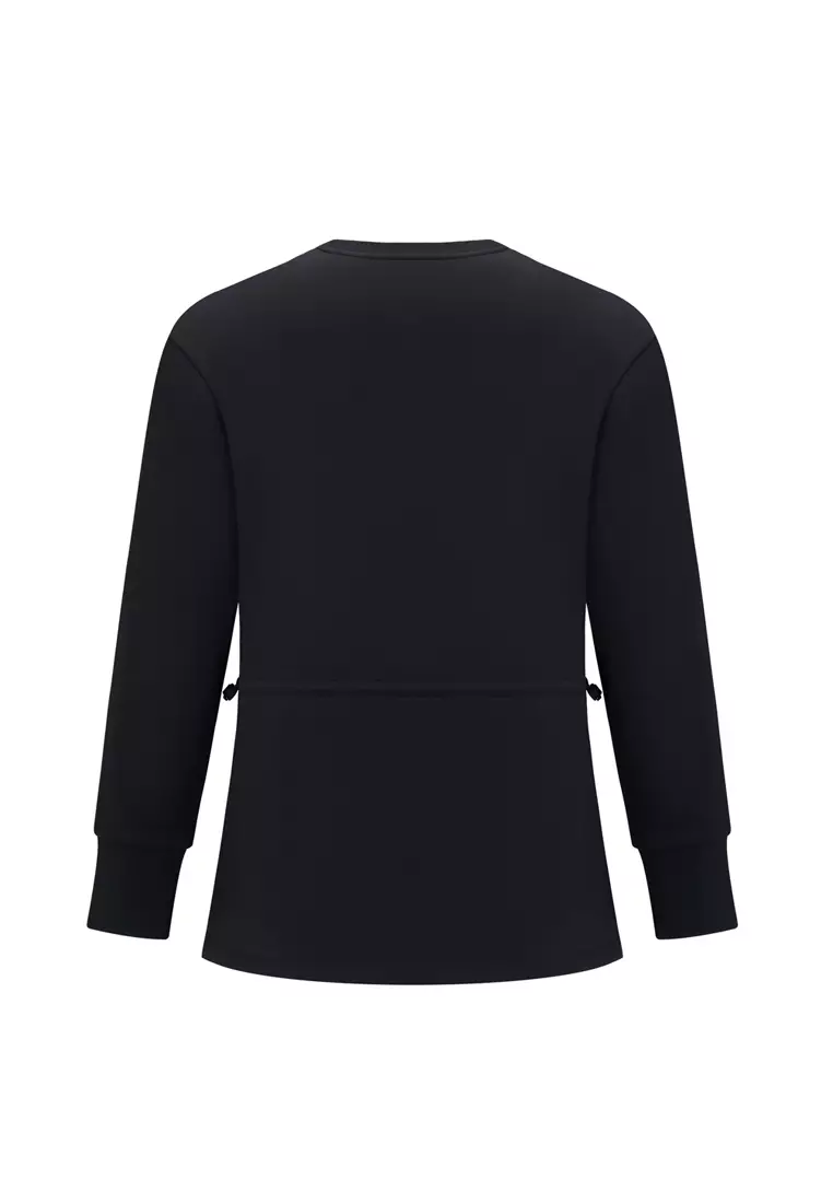 女裝 K-SWISS LOGO 內層絨毛寬鬆衛衣