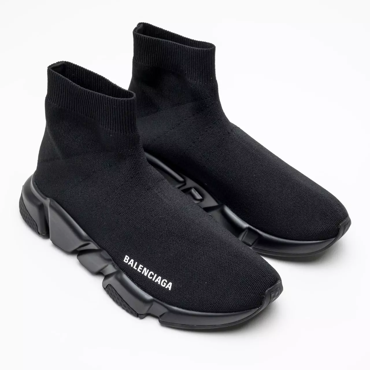 black balenciaga speed runners