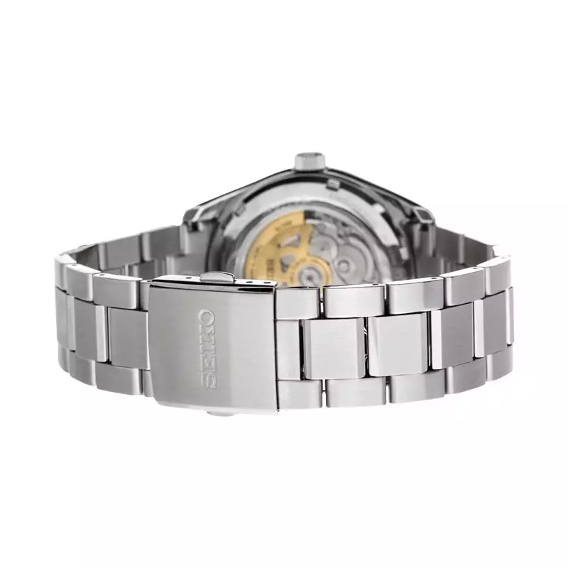 Jam Tangan Pria Seiko Presage SSA303J1 Automatic Silver Dial Stainless Steel Strap