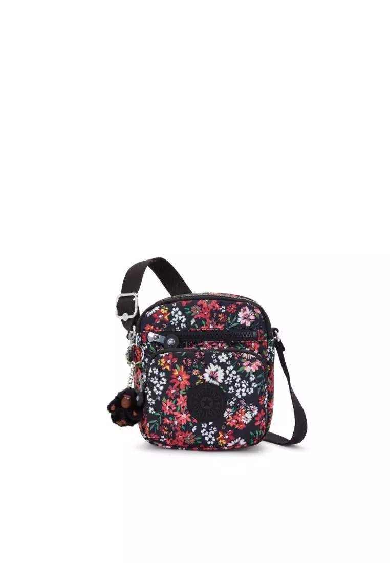 Kipling RON Midnight Floral Crossbody Bag