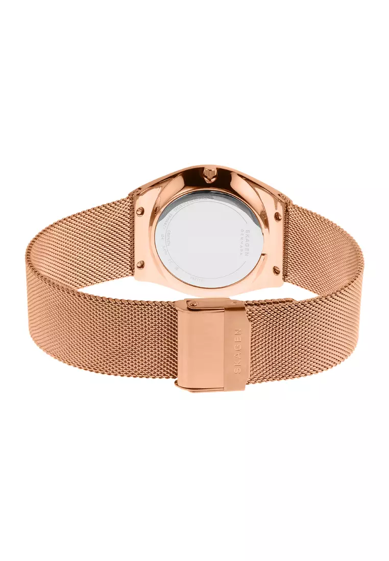 Skagen Rose Gold Watch Buy Skagen Skagen Grenen Ultra Slim Rose