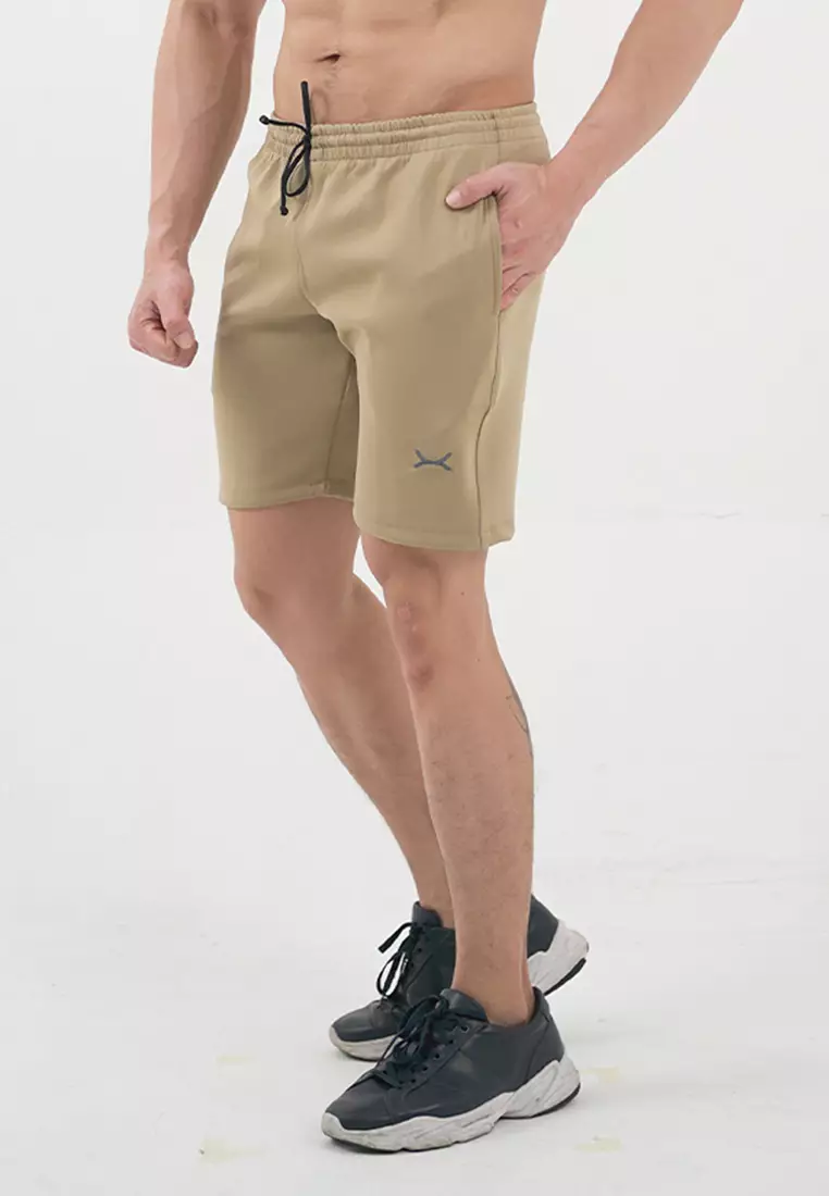 FLEXZONE Sports Short Pants Basic Marathon 2.0 Series Tan