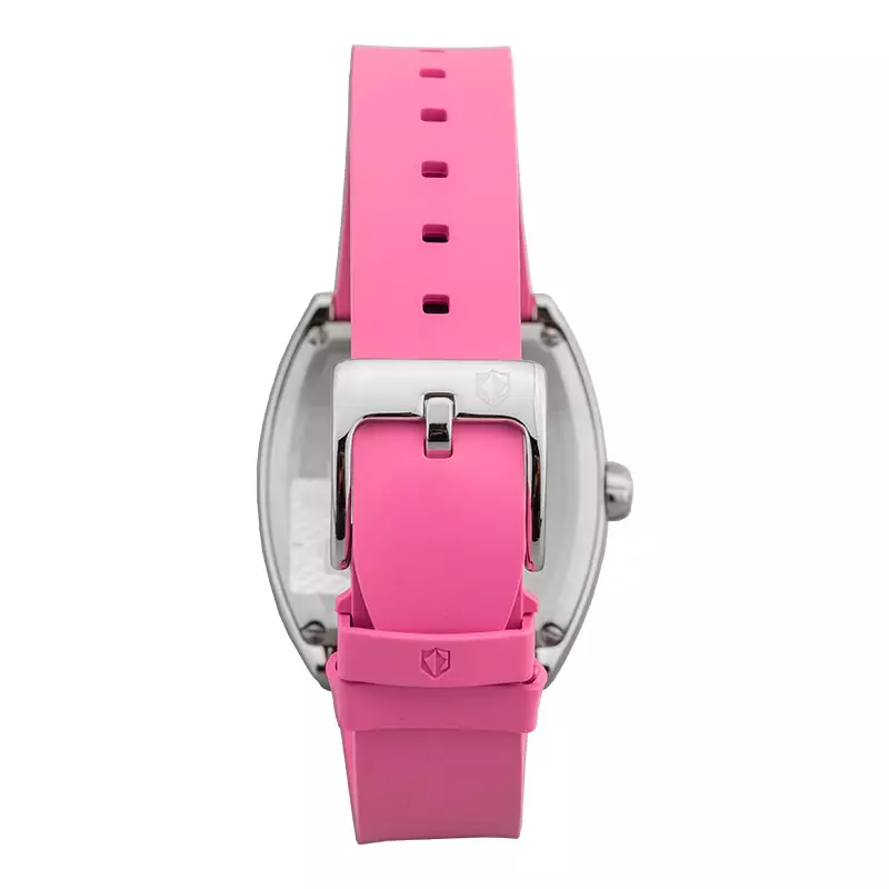 Jam Tangan Wanita Expedition Ladies E 6800 BF RSSPE Pink Dial Pink Rubber Strap