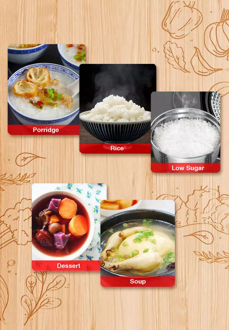 Buy HETCH HETCH Low Sugar Smart Rice Cooker 3L MTC1727HC Online