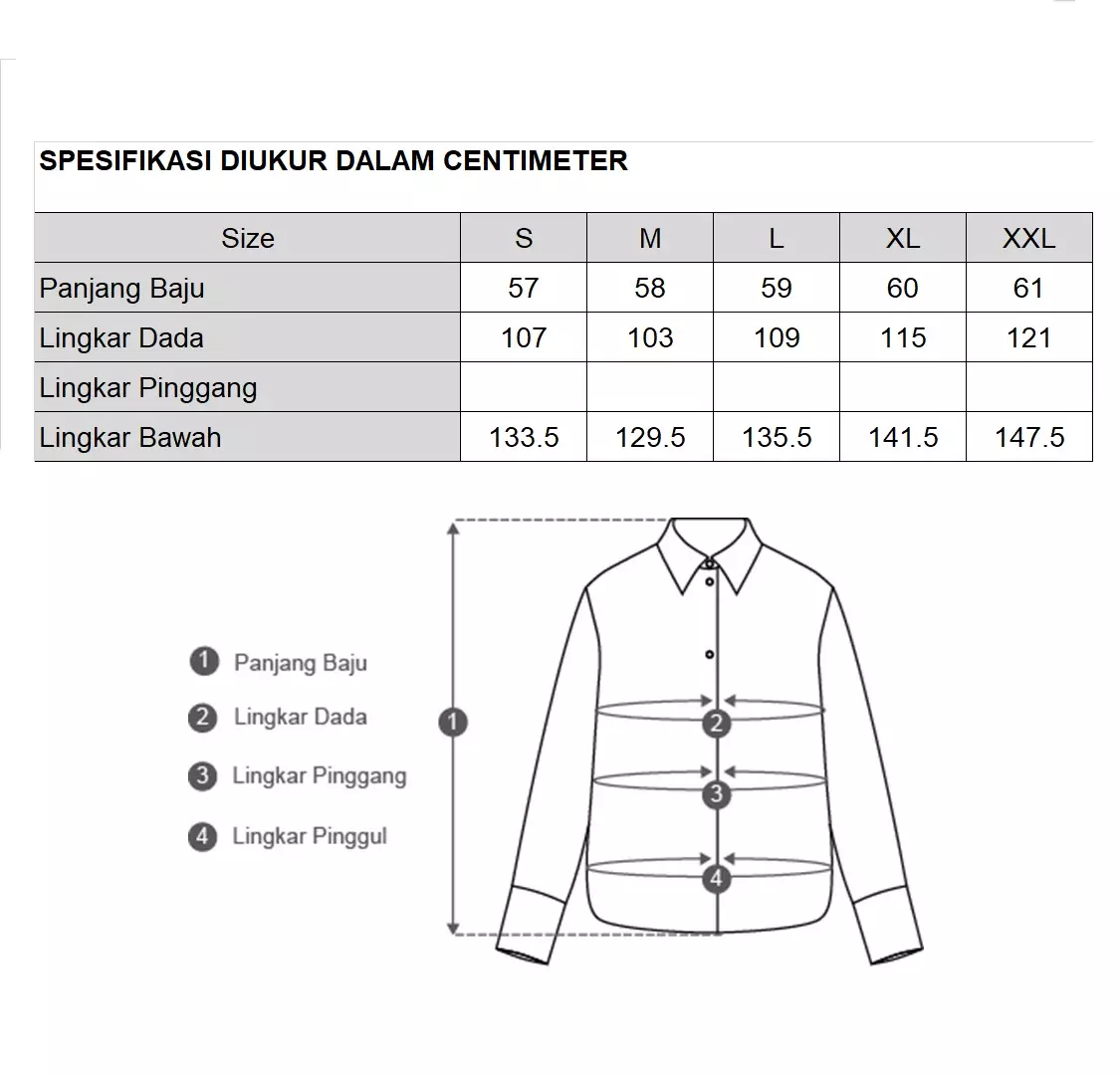 MINIMAL - Citrany - Blus Motif Bunga Garis - Green Colour Green_Light