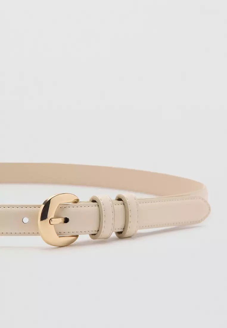 Buckle Skinny Belt