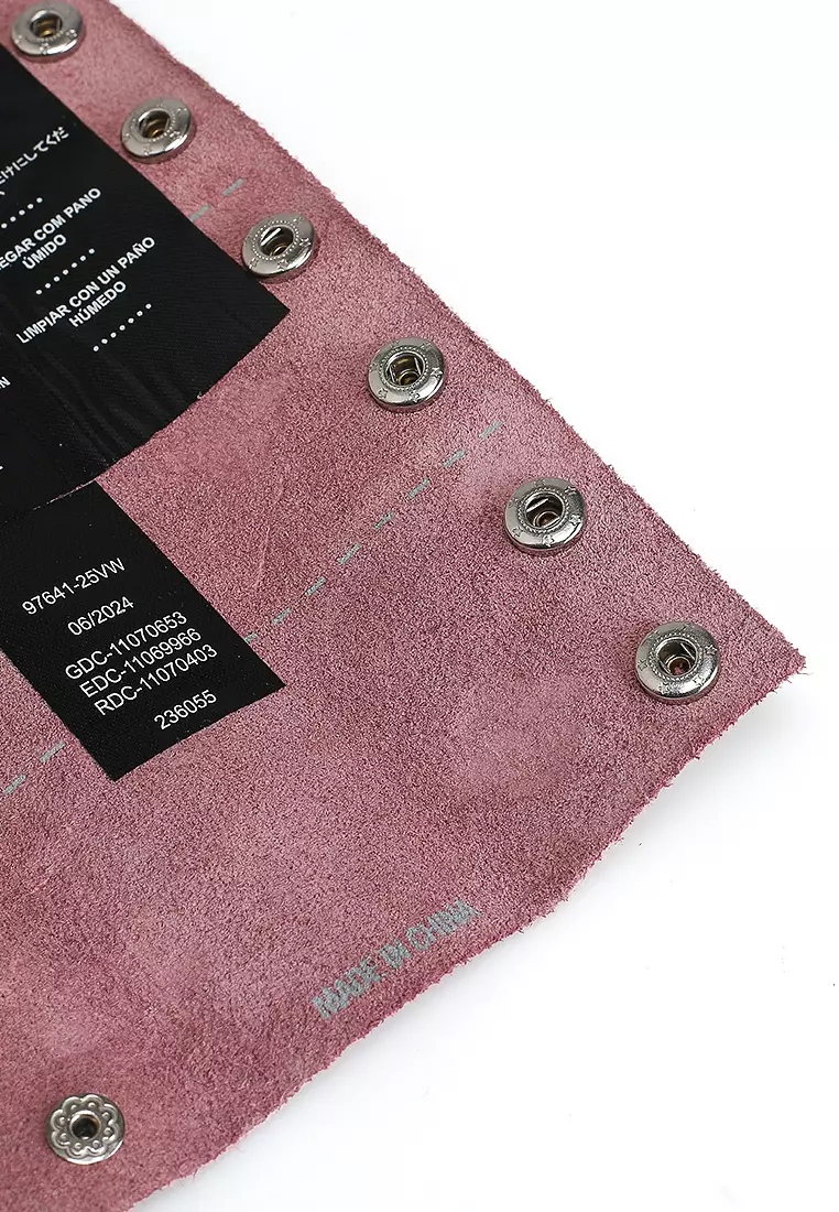 Harley-Davidson® Bar & Shield Leather Ponytail Wrap