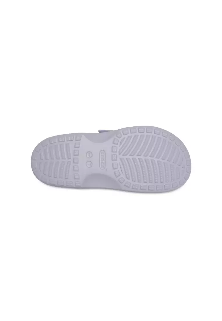Women's Saturday Enamel Buckle Sandal in Purple Halo