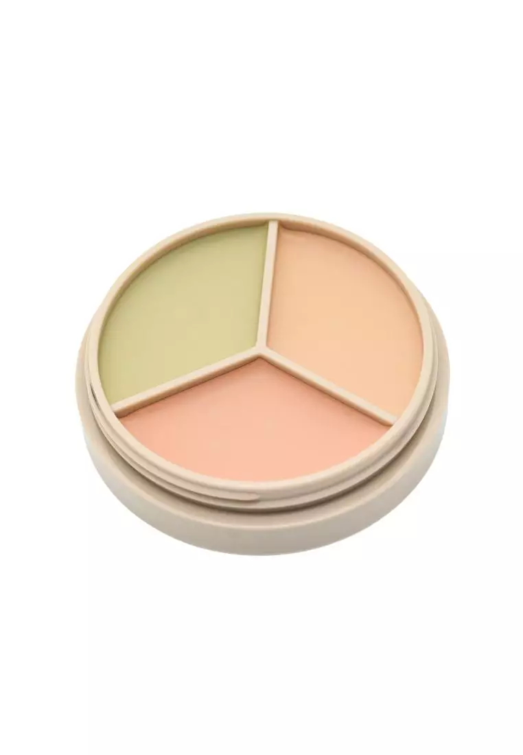 THE SAEM Cover Perfection Triple Pot Concealer (#01 Correct Beige) (1pc) 1piece
