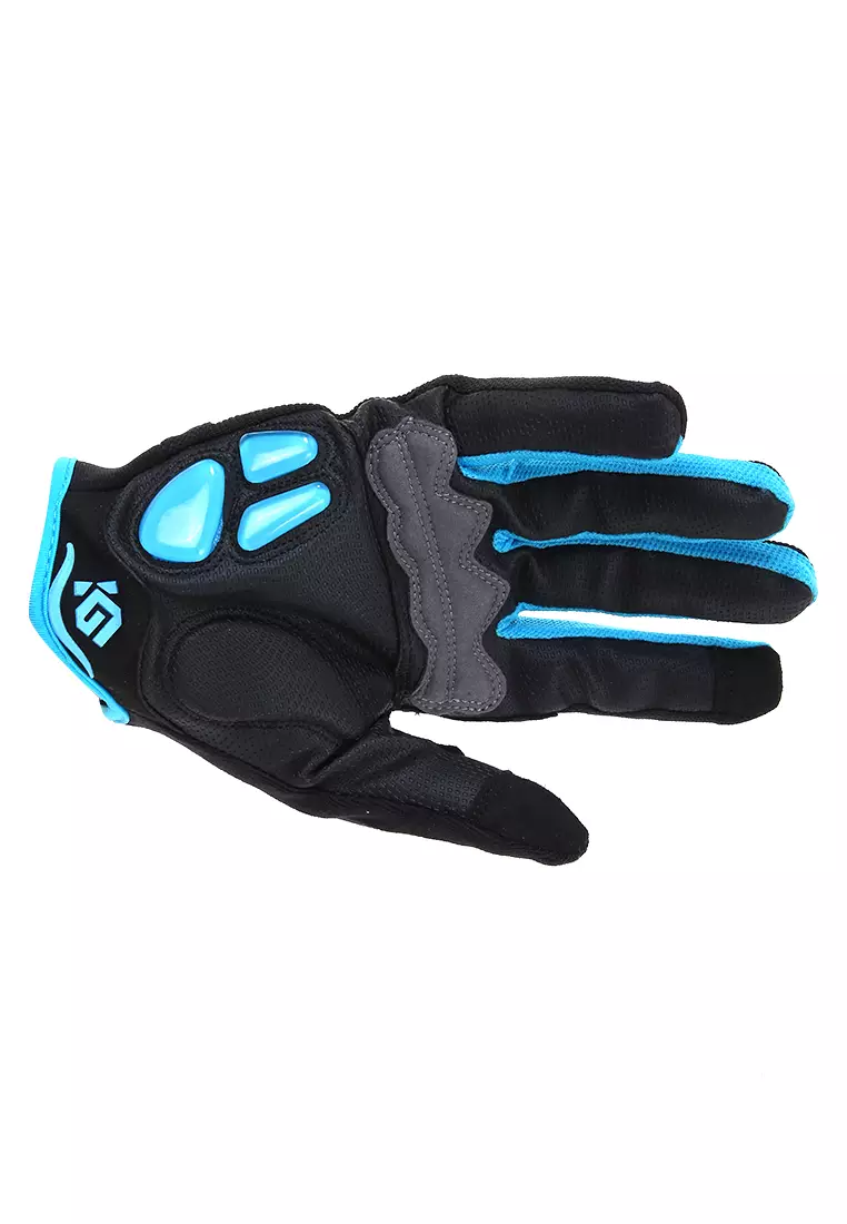 Decs Sarung Tangan Sepeda Unisex Silicone Gel Pad Soft and Comfortable Material Anti Slip ORIGINAL - Blue