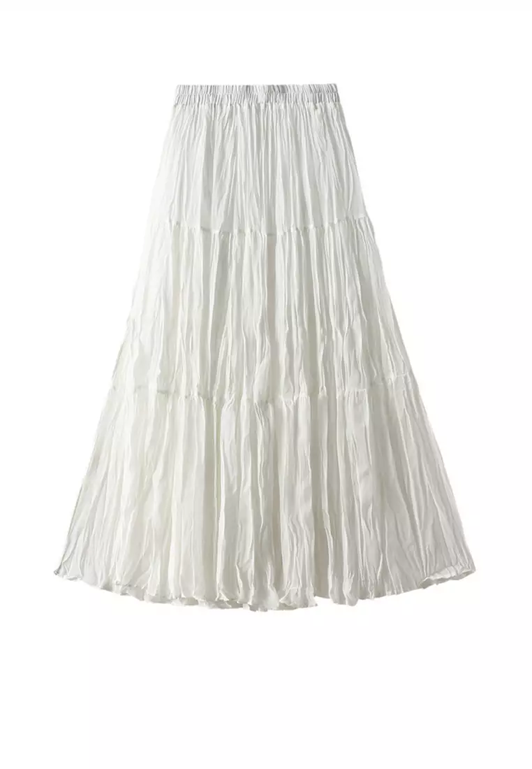 Chiffon split hotsell maxi skirt