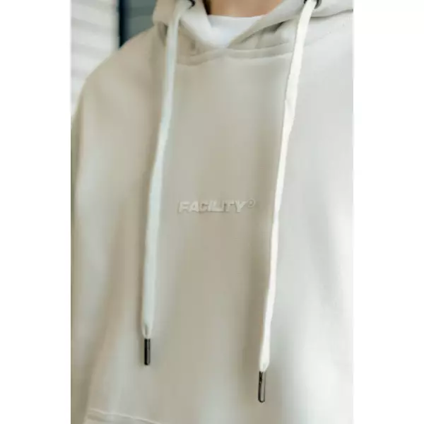 FACILITY Dandadan - DDD Hoodie - Melange Grey