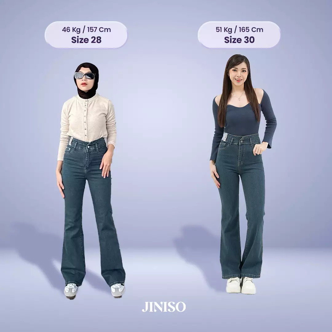 Ultra Highwaist Cutbray Stretch Jeans 618 HANGOUT