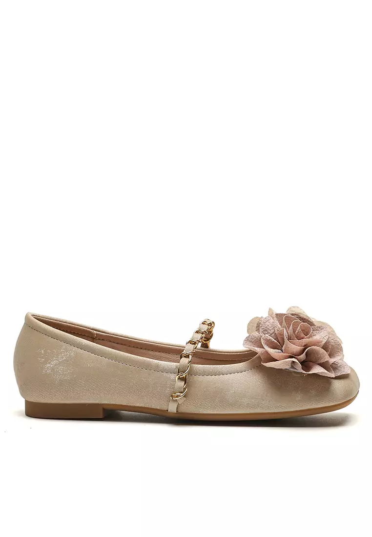 Flower Strap Mary Jane Shoes WW89-1