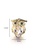 Bullion Gold gold BULLION GOLD Prof Owl Stud Earrings-Gold/Clear 4AC76AC5EFE976GS_2
