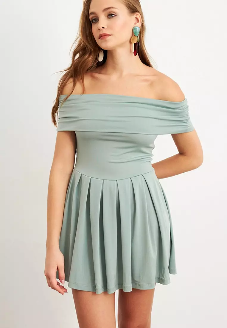 Madonna Collar Mini Dress