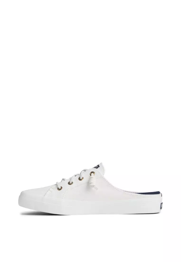 White on sale sperrys women's