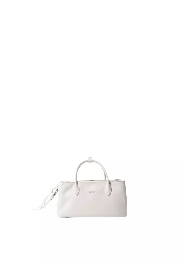 TONA II Top Handle Bag - Cream Beige