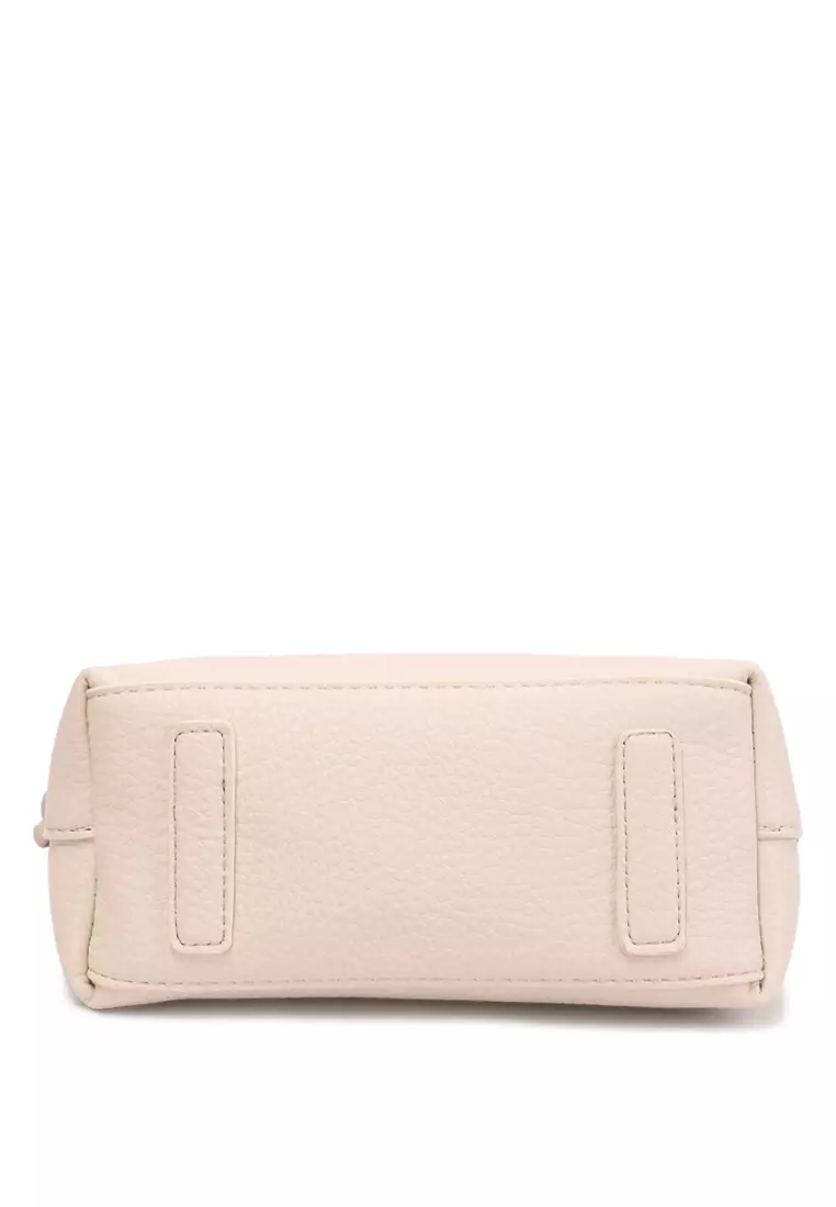 Cable Cord Strap Mini Bag In Off White