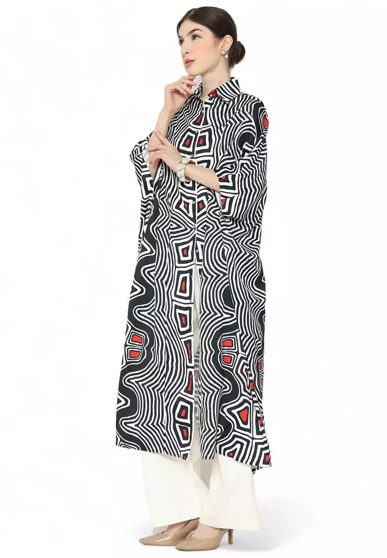 Kanzi Collared Kaftan