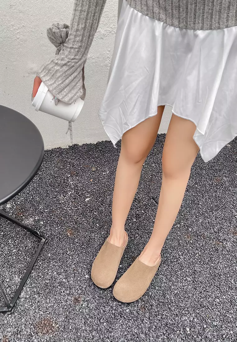 Cow Suede Slippers WW959-19