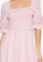 ZALORA BASICS pink Square Neck Midi Dress 96CA9AA204185EGS_3