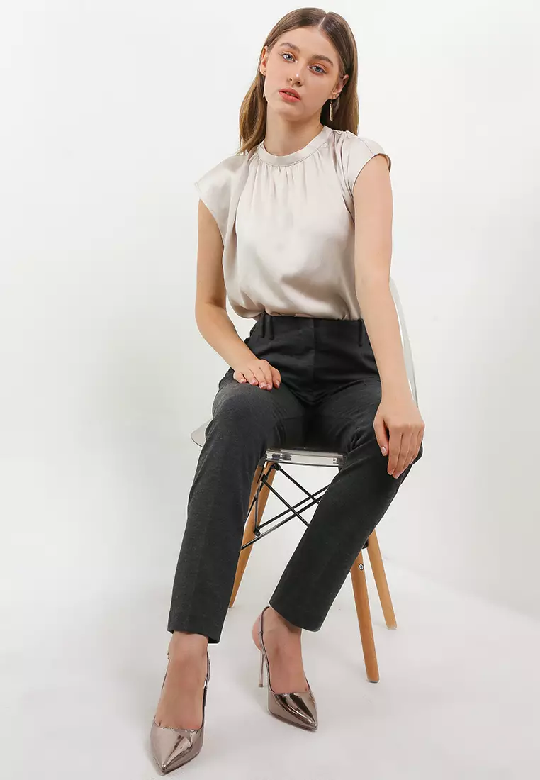 Femme Celana Formal Skinny Fit