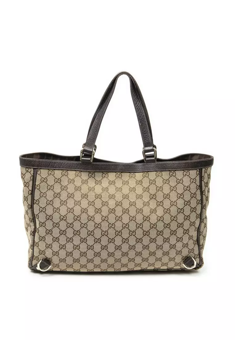 Gucci Pre-Loved Large Abbey D-Ring Tote 2026 | Buy Gucci Online