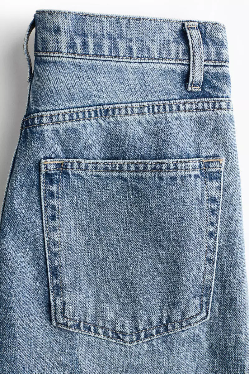 Barrel High Ankle Jeans