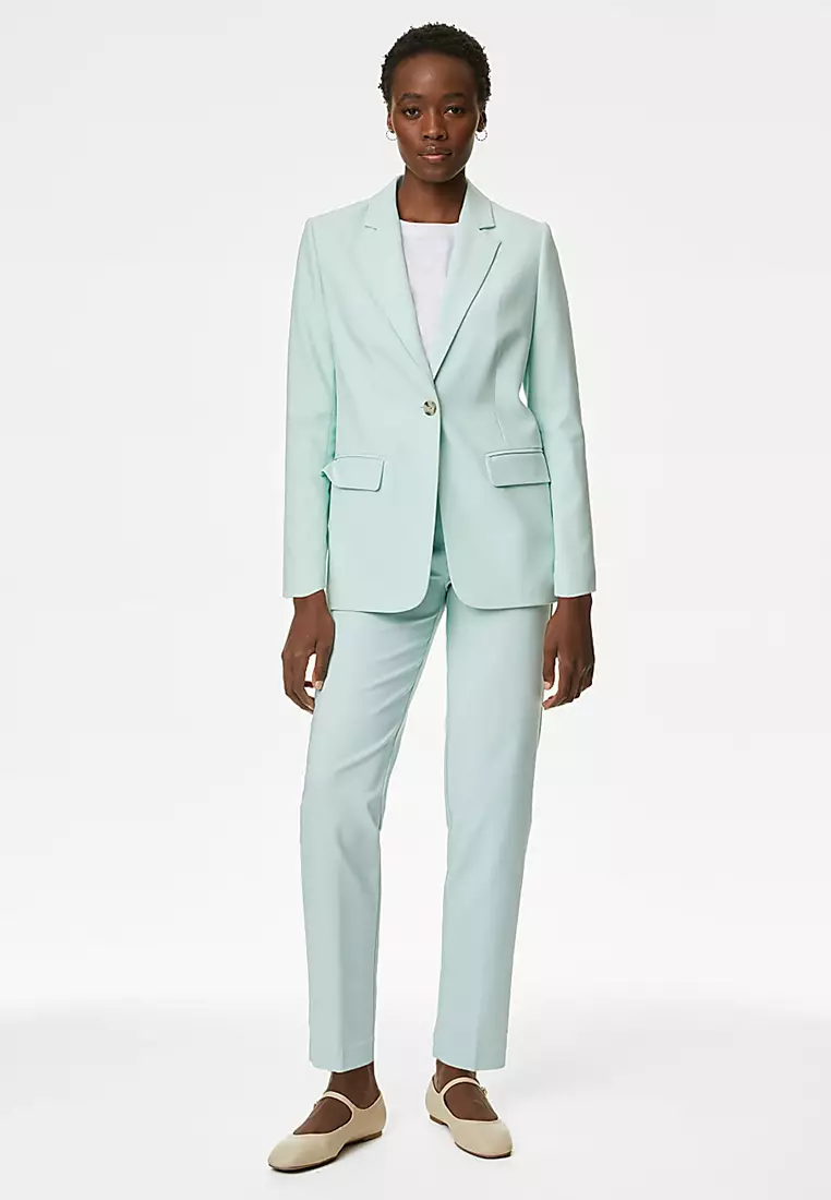 Relaxed Single Breasted Blazer