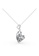 Her Jewellery silver Purely Heart Pendant (White) -  Made with premium grade crystals from Austria HE210AC76ISTSG_1