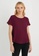 FORCAST purple FORCAST Sonia Round-Neck Blouse 31A8CAA6450F05GS_5