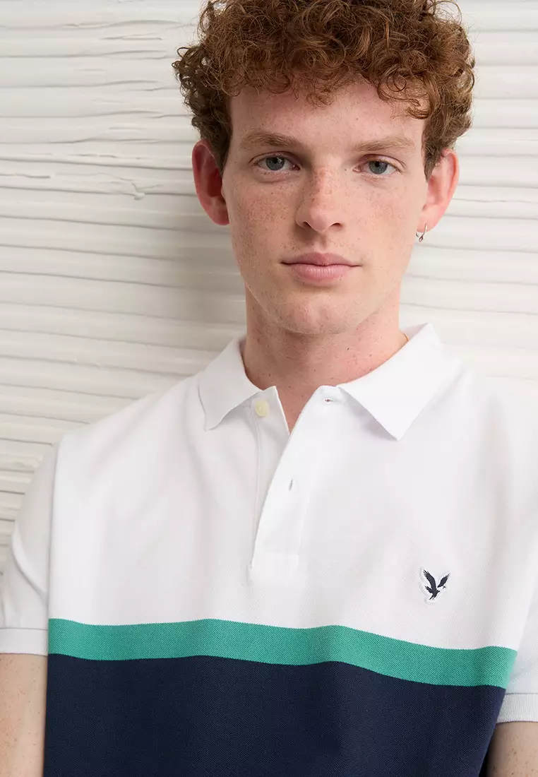Slim Fit Stripe Polo Shirt