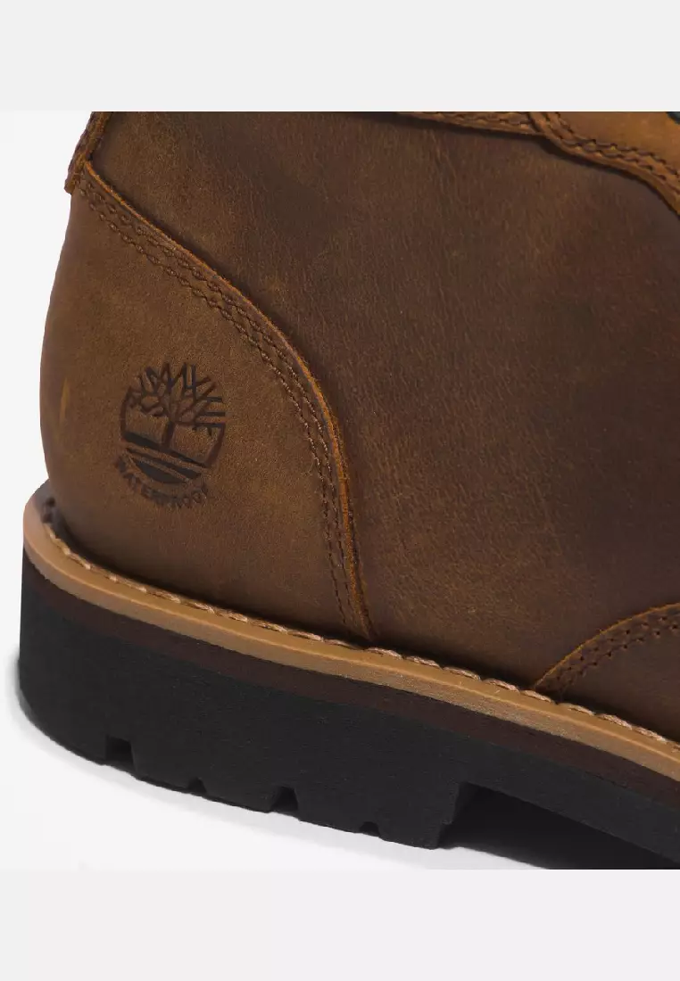 男款休閒防水中筒靴