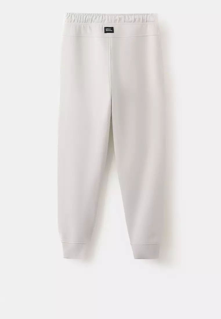 Cotton Drawstring Jogger Pants