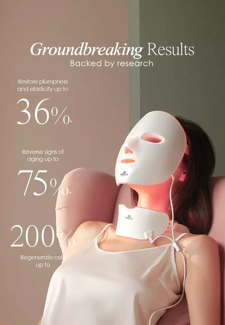 Buy Project E Beauty LightAura Plus LED Face & Neck Mask 2024 Online