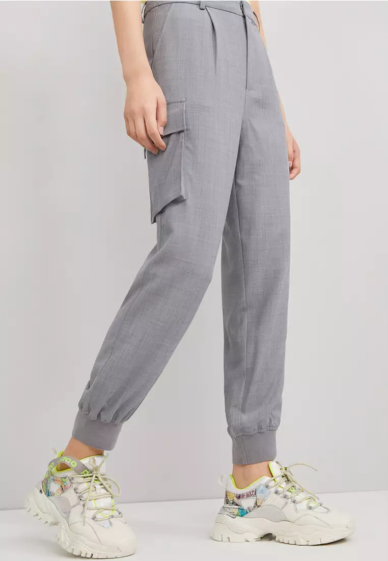 Hook Fly Jogger Pants