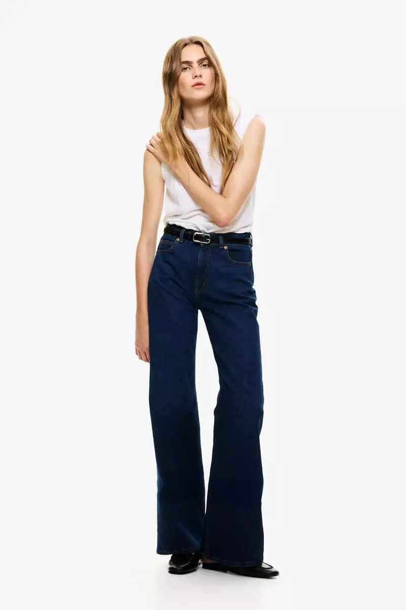 Wide High Waist Jeans