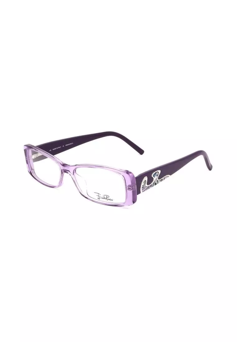 Emilio Pucci Blue Plastic Glasses (Frames) main image 0