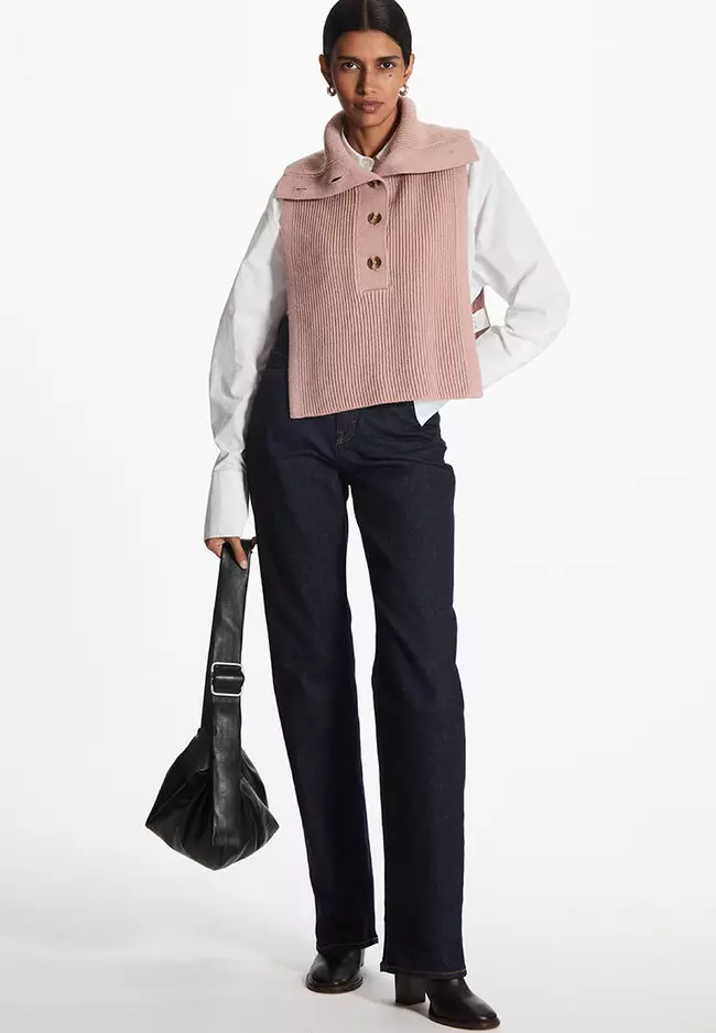 網上選購COS Wool-Blend Button-Down Bib 2024 系列| ZALORA香港